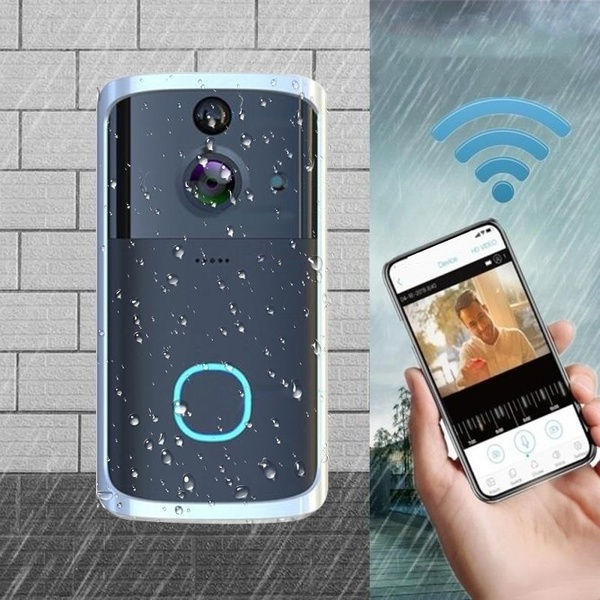 Copie de home securtiy wireless video doorbell wifi smart night vision visusual