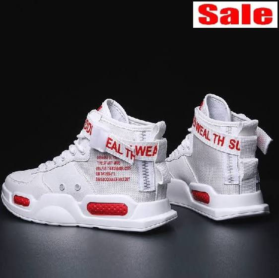 Men's Fashion Outdoor Trend High-tops Sneakers Casual Sports Shoes Korea Style S