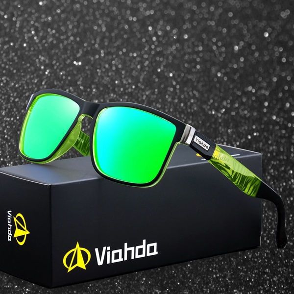 Viahda Brand Design Polarized Sunglasses Men Driving Shades Male Sun Glasses For