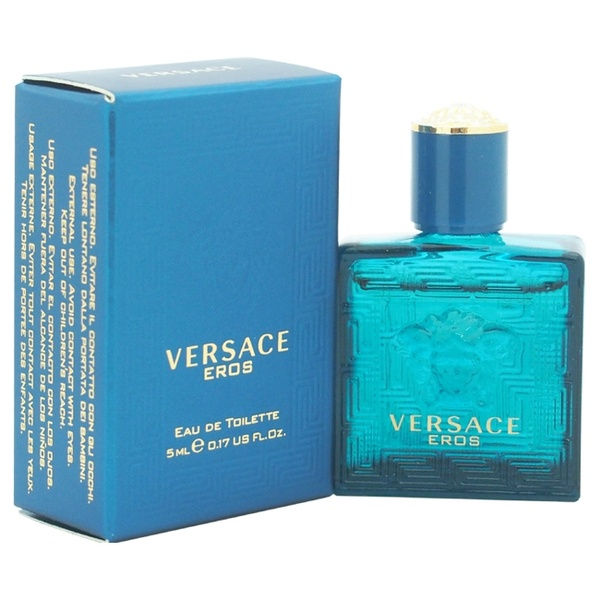 Versace Eros by Versace for Men - 0.17 oz EDT Splash (Mini)