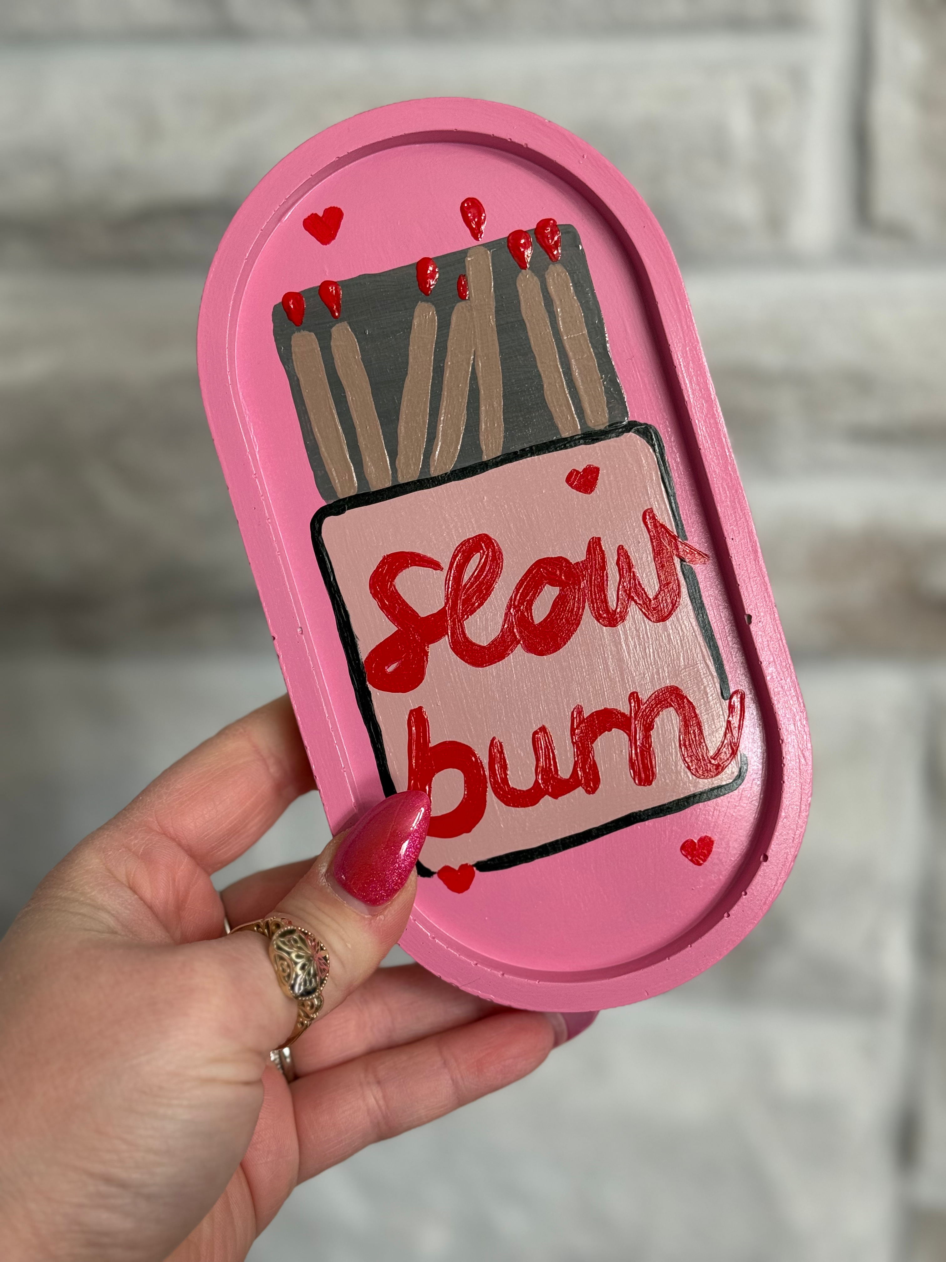 Slow Burn Candle Stone