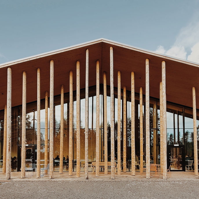 Museum of Forest Finn Culture, Norsk Skogfinsk Museum. 1st prize in competition, Svullrya Norway / Norge