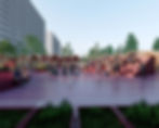 Lasovsky Johansson - Høje Gladsaxe - Courtyard event