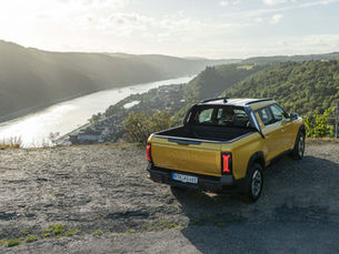 KGM Musso EV Heckansicht