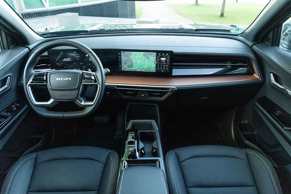 KGM Musso EV Interieur