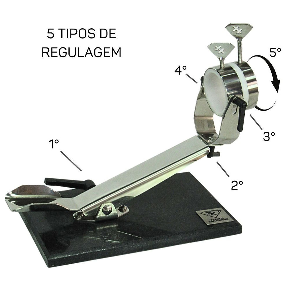 Miniatura: Suporte de Jamon - Jamoneira Balance em Inox - Base Granito
