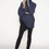 Thumbnail: TURTLENECK TRIANGLE PONCHO WITH SLEEVES