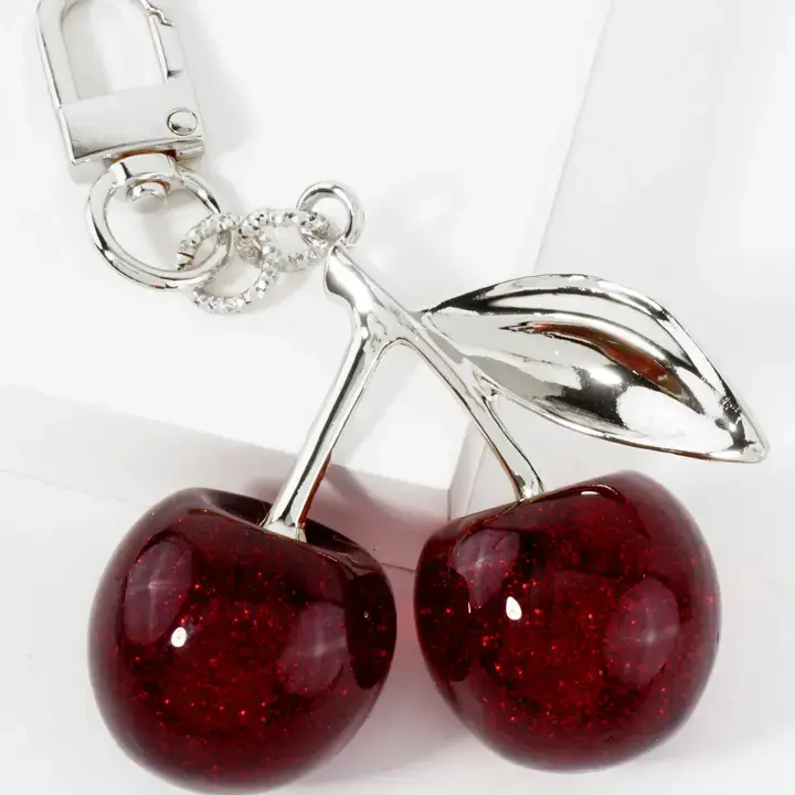 Cherry Bag Charm