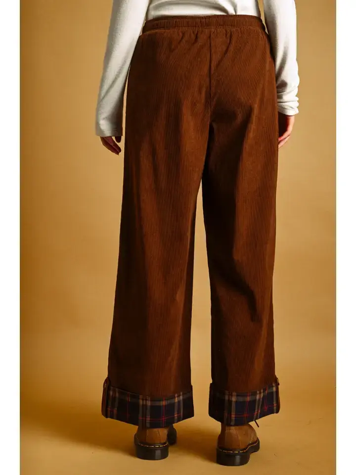 Thumbnail: Plaid Cuff Pant