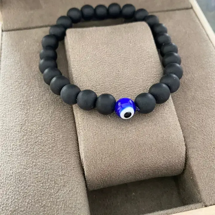 Thumbnail: Evil Eye Mens Bracelet