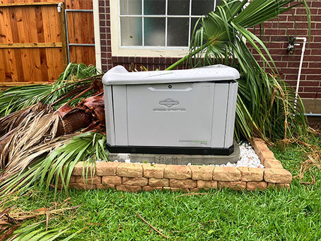 Clear the area around your generator