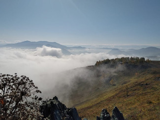 Курс маршрутных полетов на Алтае с.Солоновка.