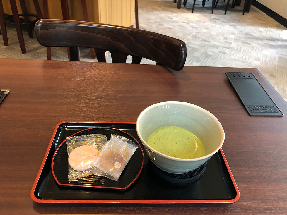 In a cafe, Kobe, August 2024