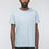 Miniature : T-shirt Bleu Placide Maison Cornichon porté par un mannequin vue de face