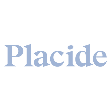 Placide logo bleu