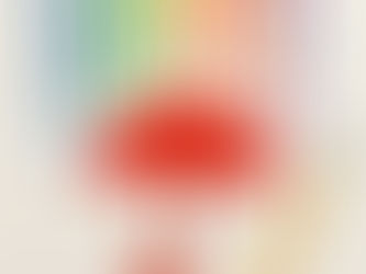 מטריה בגשם מצבעי גואש