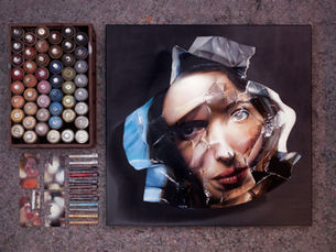 אומנות והצבעים של מונטנה שיצרו אותה