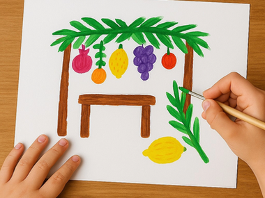 יצירה וקישוט לסוכות