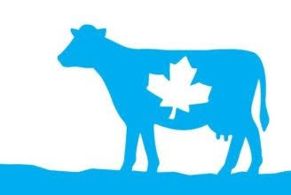 Blue cow allows you to buy Canadian for dairy products made with Canadian milk