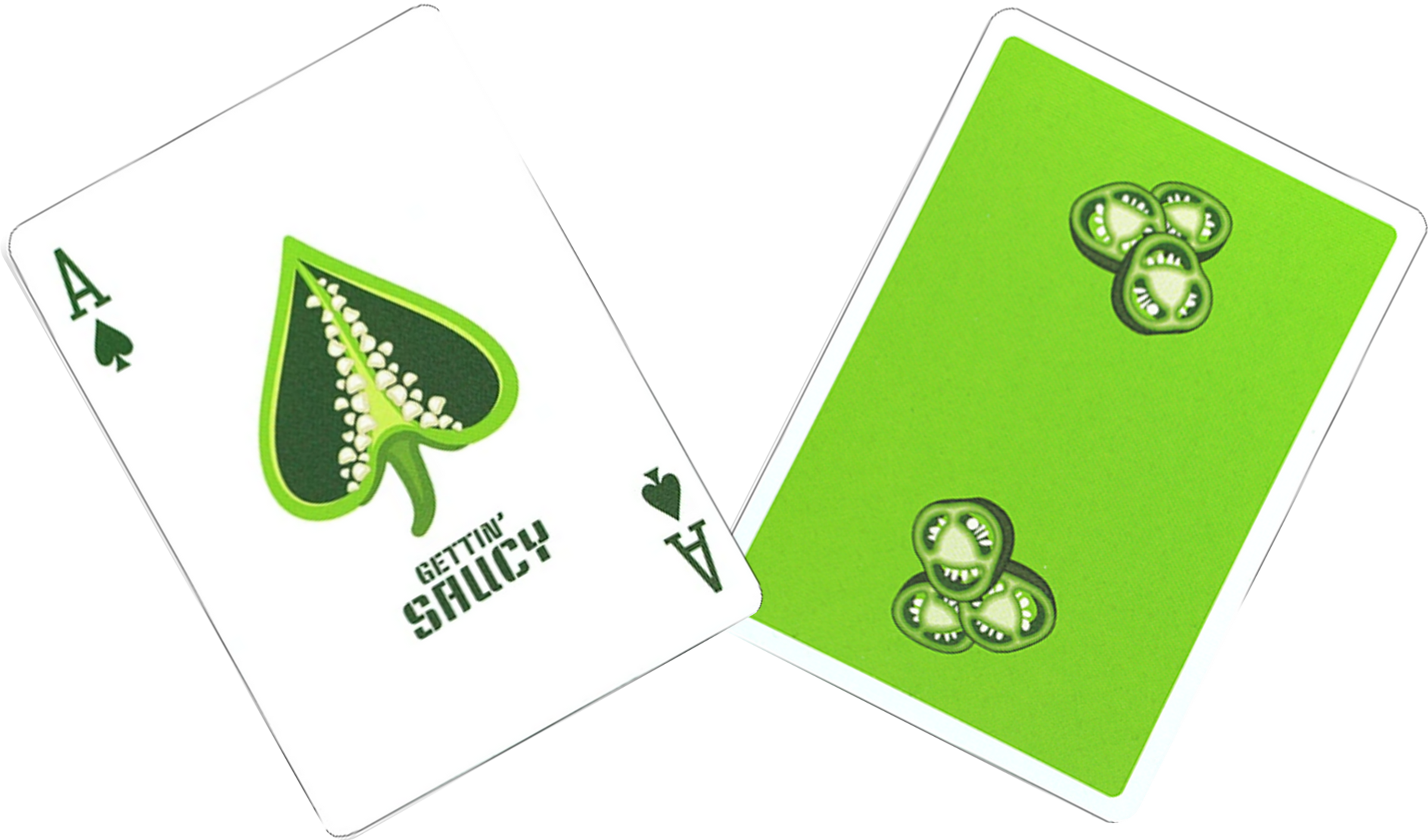 Gettin' Saucy Playing Cards