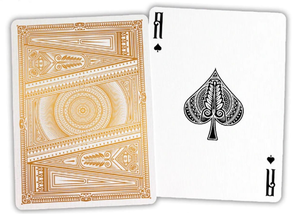 Invocation Copper Playing Cards