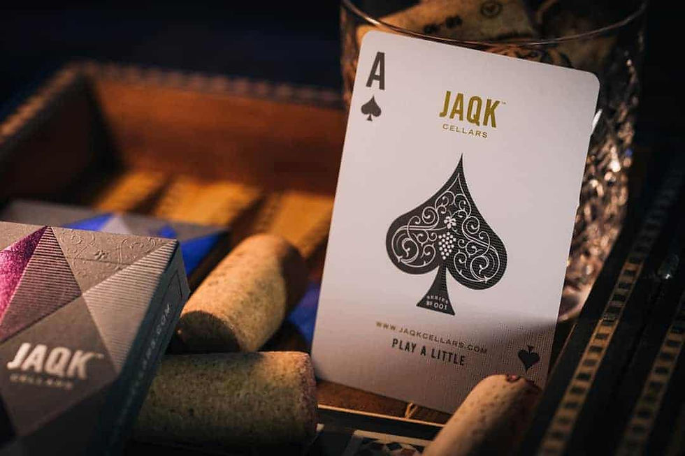 Thumbnail: JAQK Amethyst Playing Cards