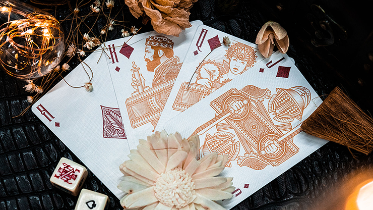 Thumbnail: Invocation Copper Playing Cards