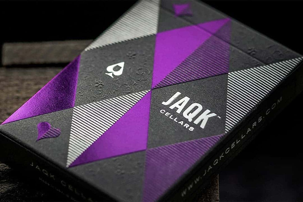 Thumbnail: JAQK Amethyst Playing Cards