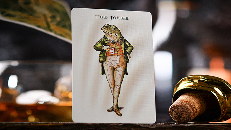 Thumbnail: Notorious Gambling Frog (Green) Playing Cards