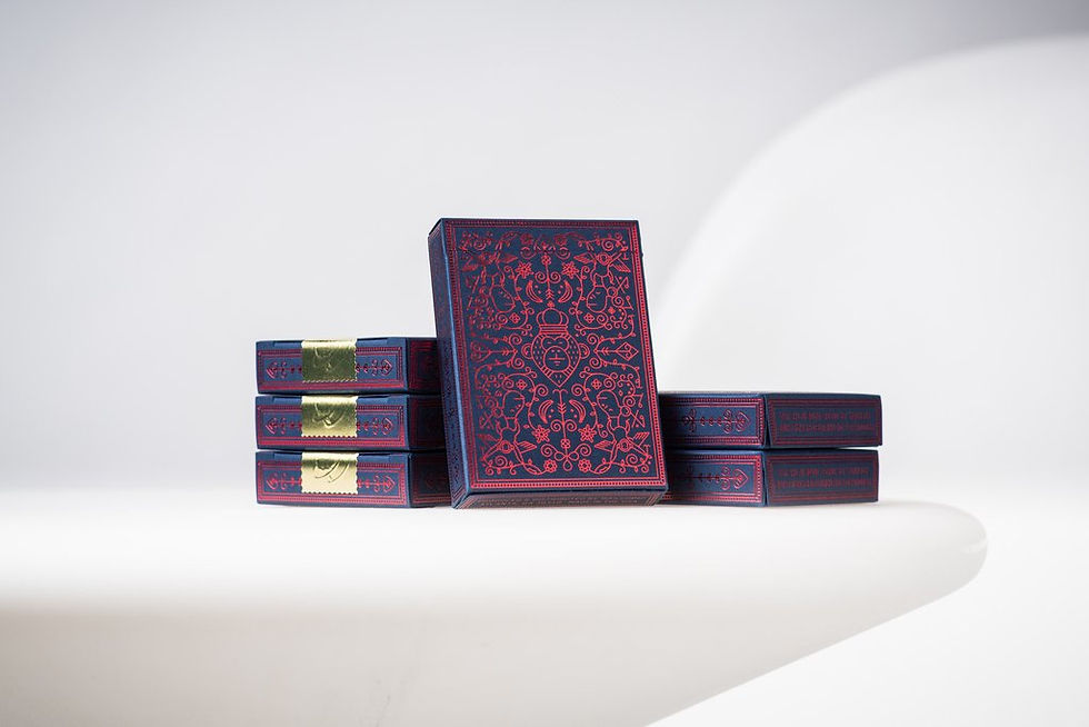 Thumbnail: Red MailChimp Playing Cards