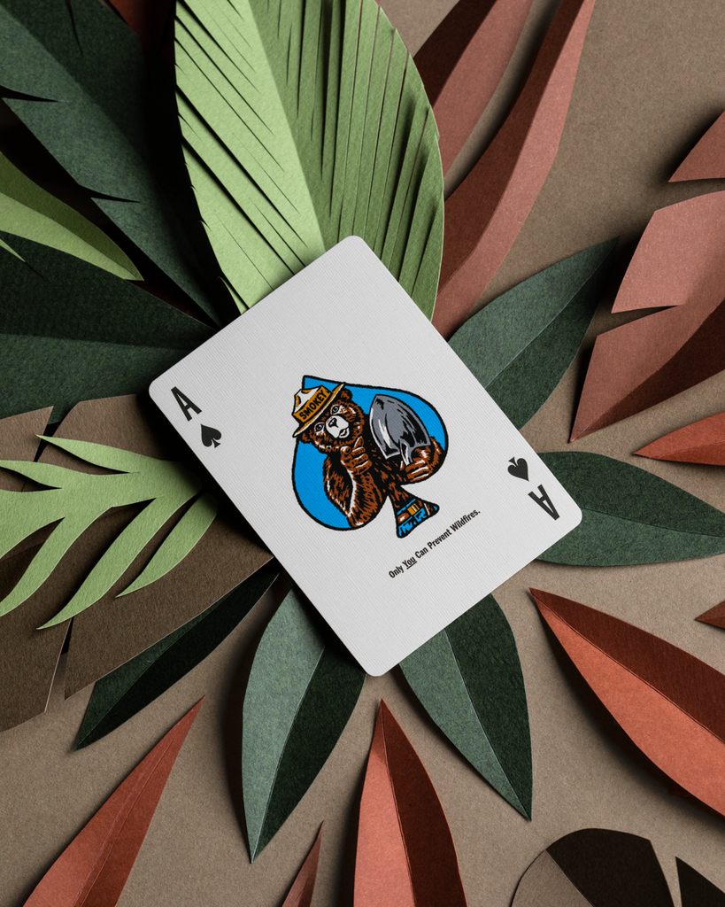 Thumbnail: Smokey Bear (Brown) Playing Cards