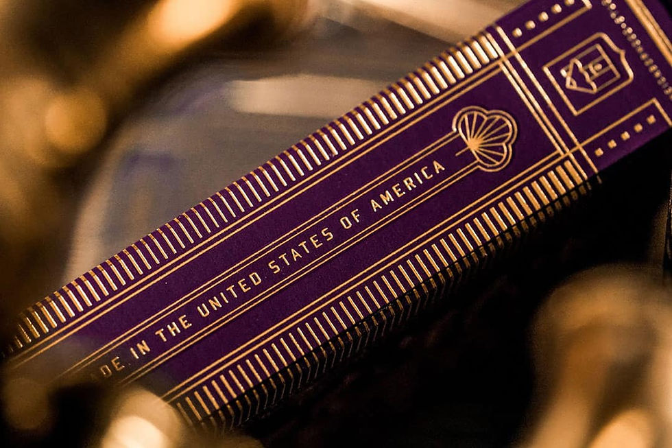 Thumbnail: Purple Monarch Playing Cards