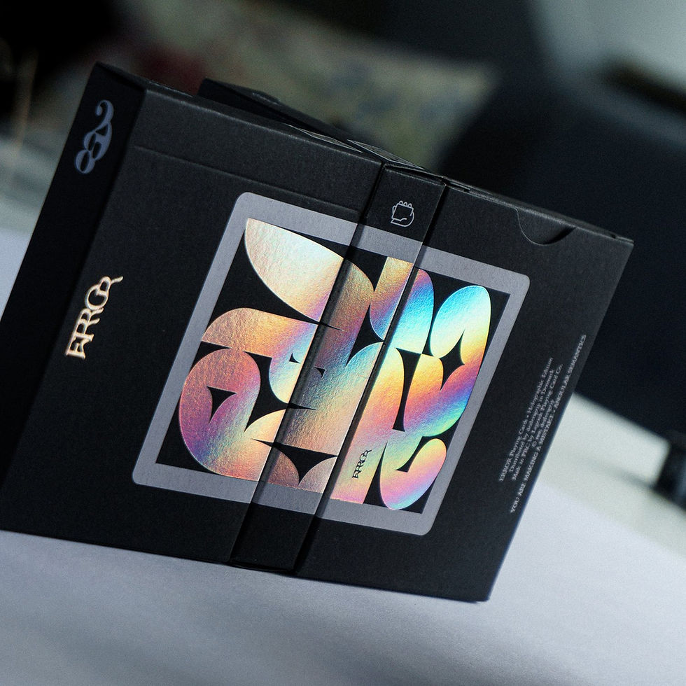 Thumbnail: Holographic Error Playing Cards