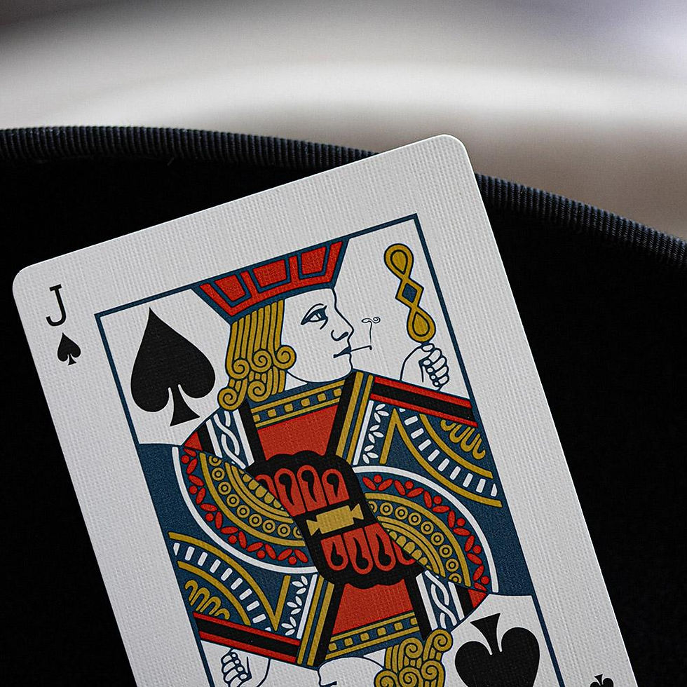 Thumbnail: Ace Fulton's Casino Cowboy Denim Playing Cards
