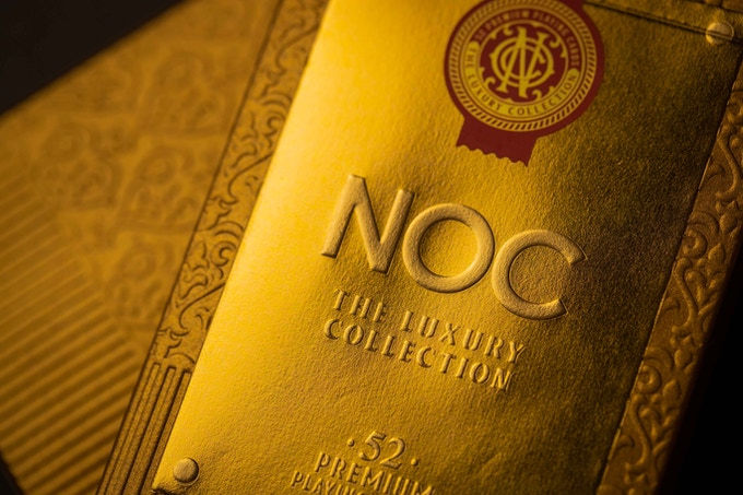 Thumbnail: NOC Gold Foil Playing Cards