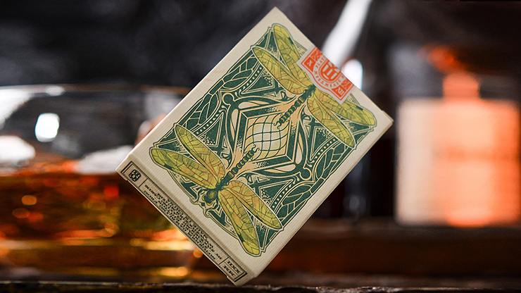 Thumbnail: Notorious Gambling Frog (Green) Playing Cards