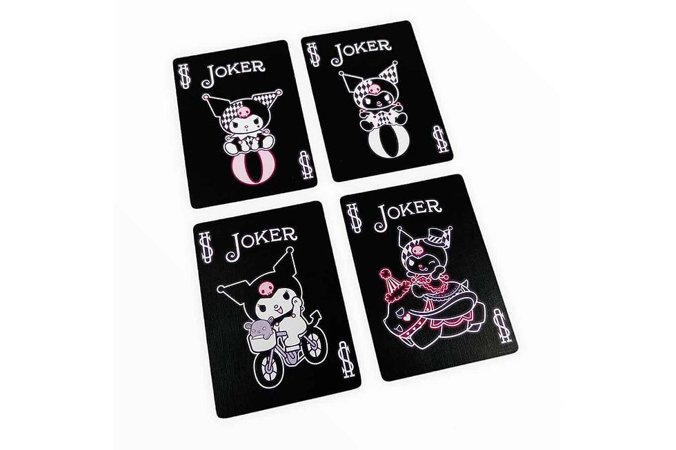 Thumbnail: Bicycle Kuromi Playing Cards