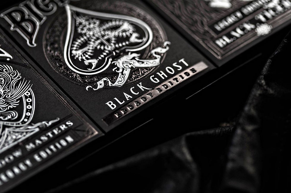 Thumbnail: Black Ghost Legacy Edition Playing Cards