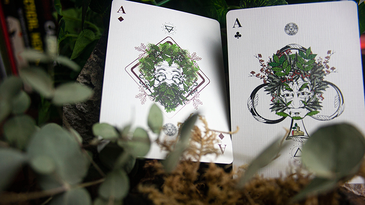 Thumbnail: The Green Man Playing Cards (Spring)