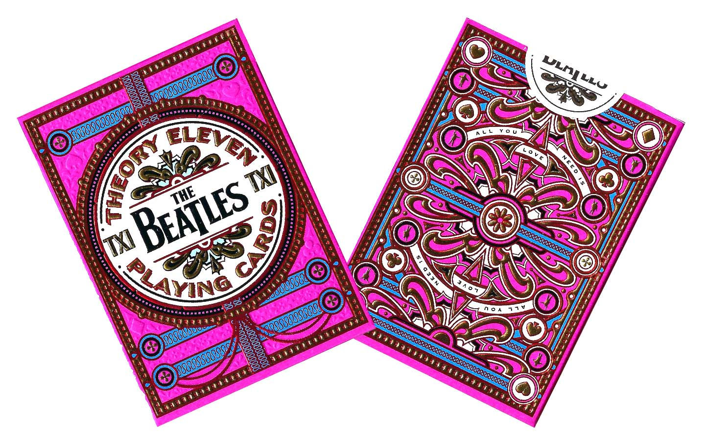 The Beatles (Pink) Playing Cards