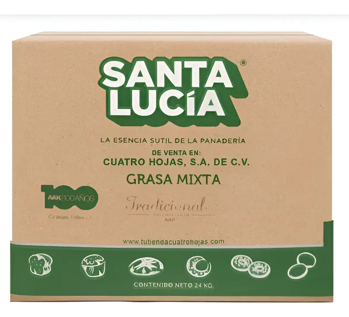 MANTECA VEGETAL SANTA LUCIA 24KG