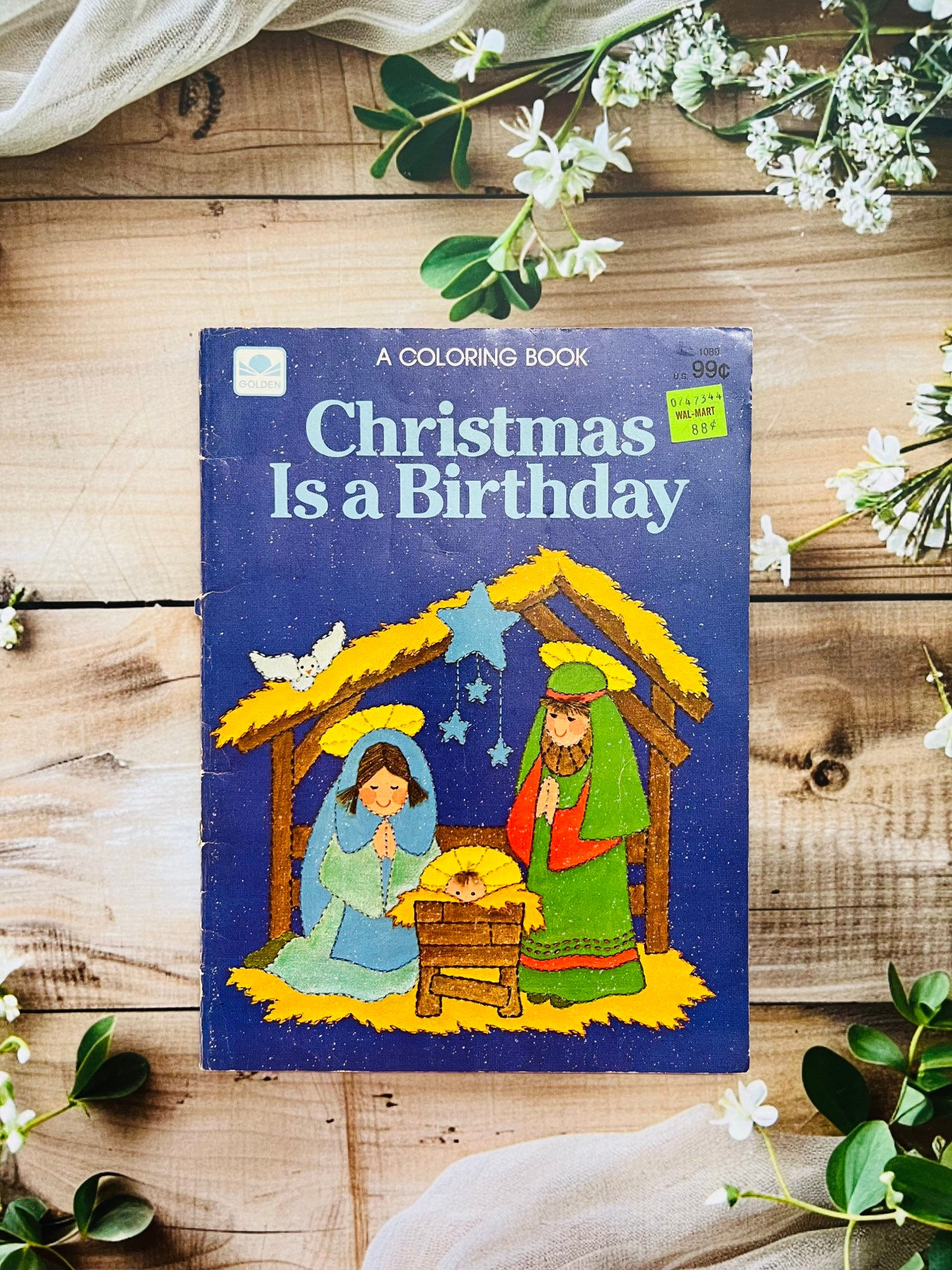 Christmas is a Birthday - A coloring Book
