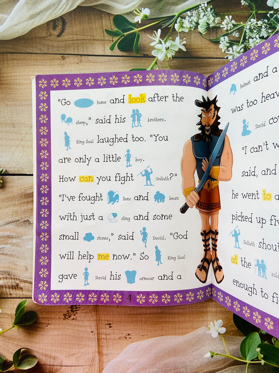 Thumbnail: Ready to Read - David and Goliath - Sticker Activity Book