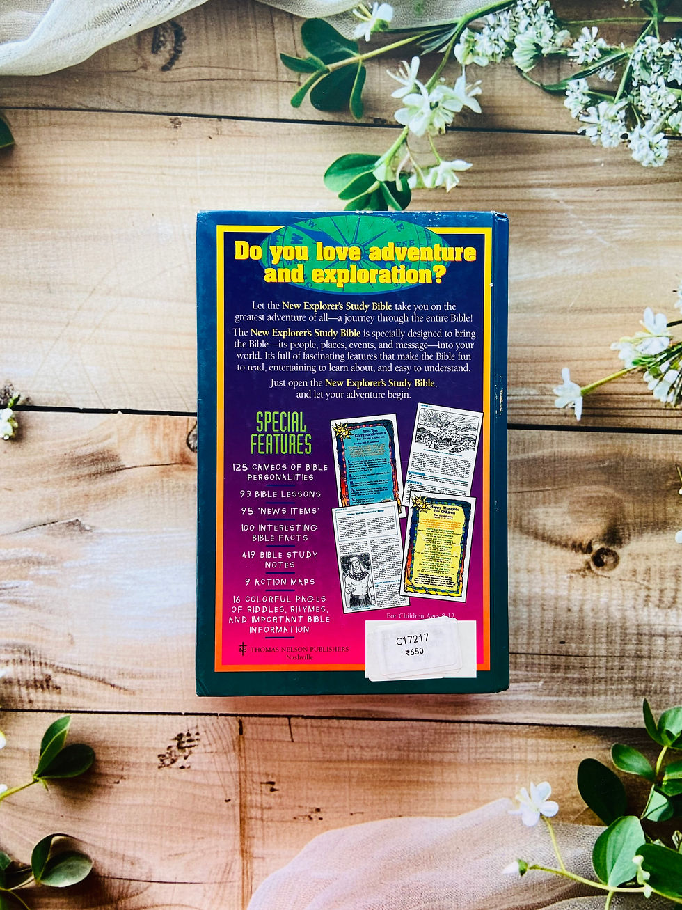 Thumbnail: New Explorer's Study Bible for Kids