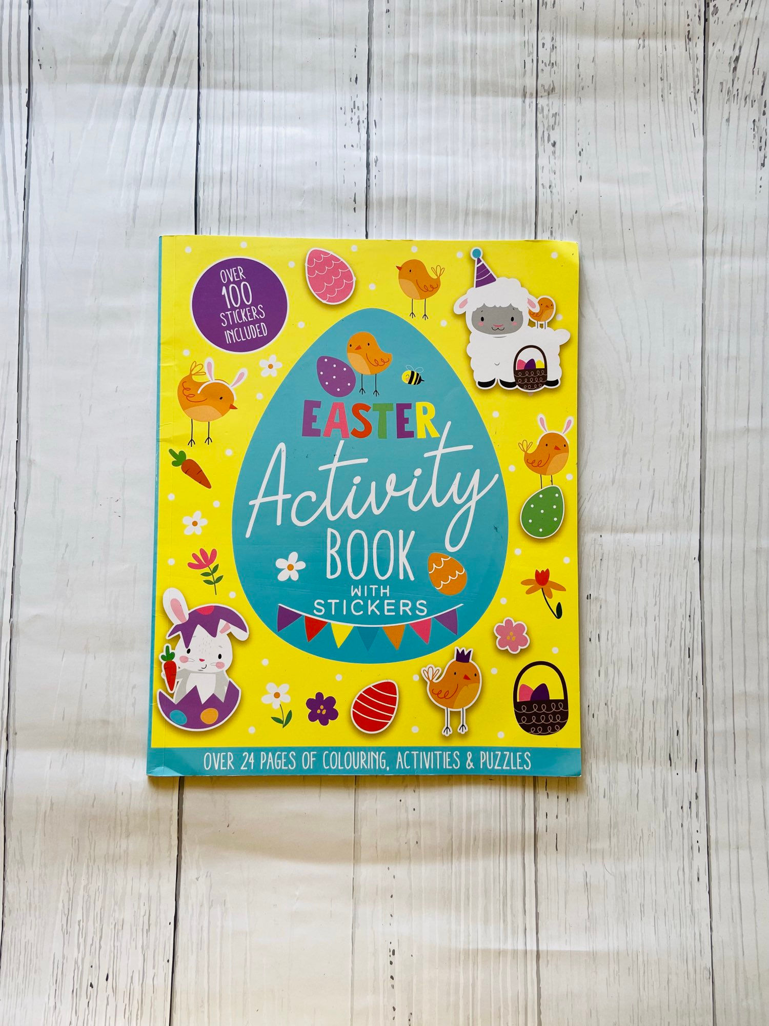 Easter activity book with stickers