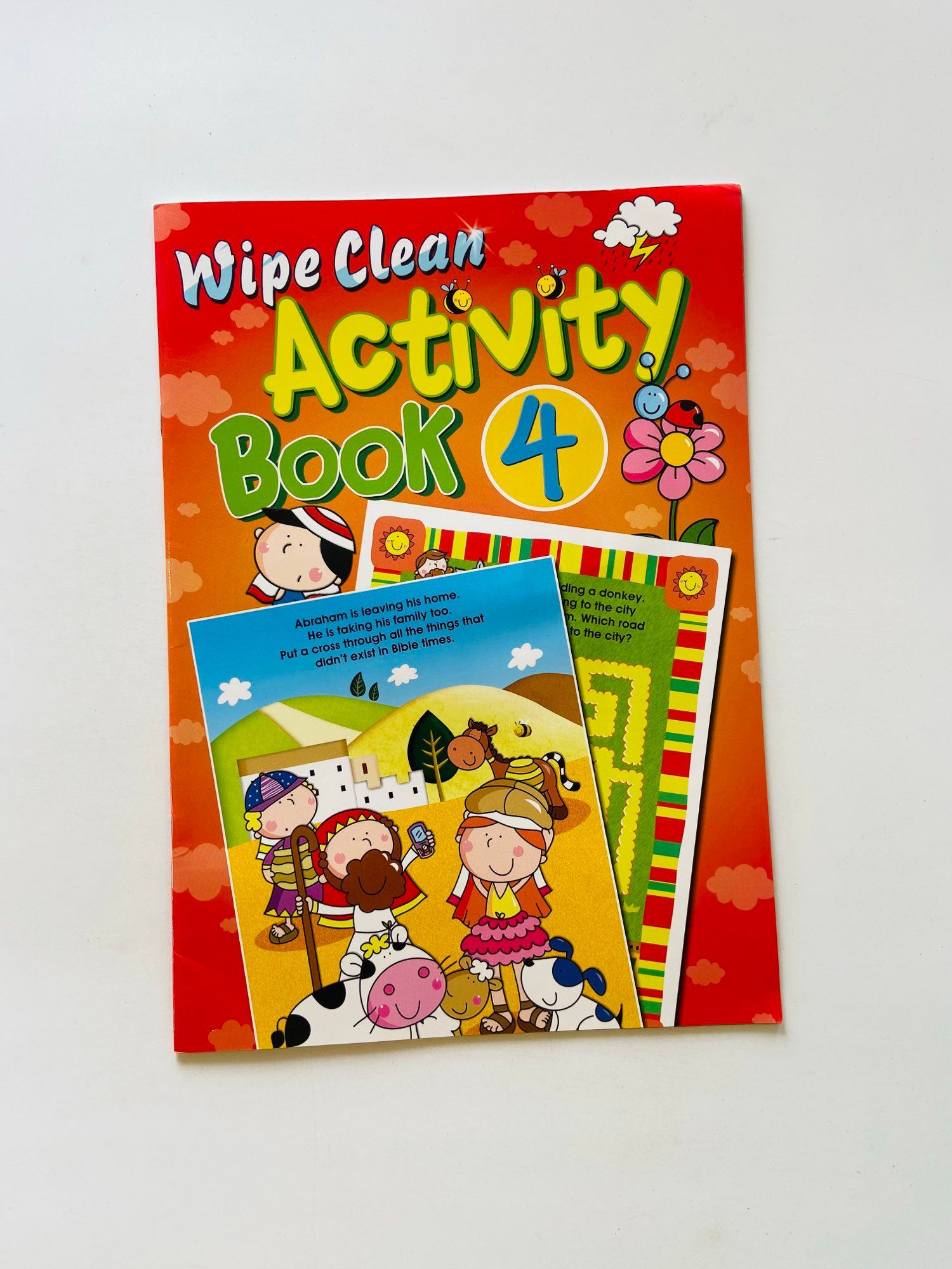 Wipe clean activity book 4