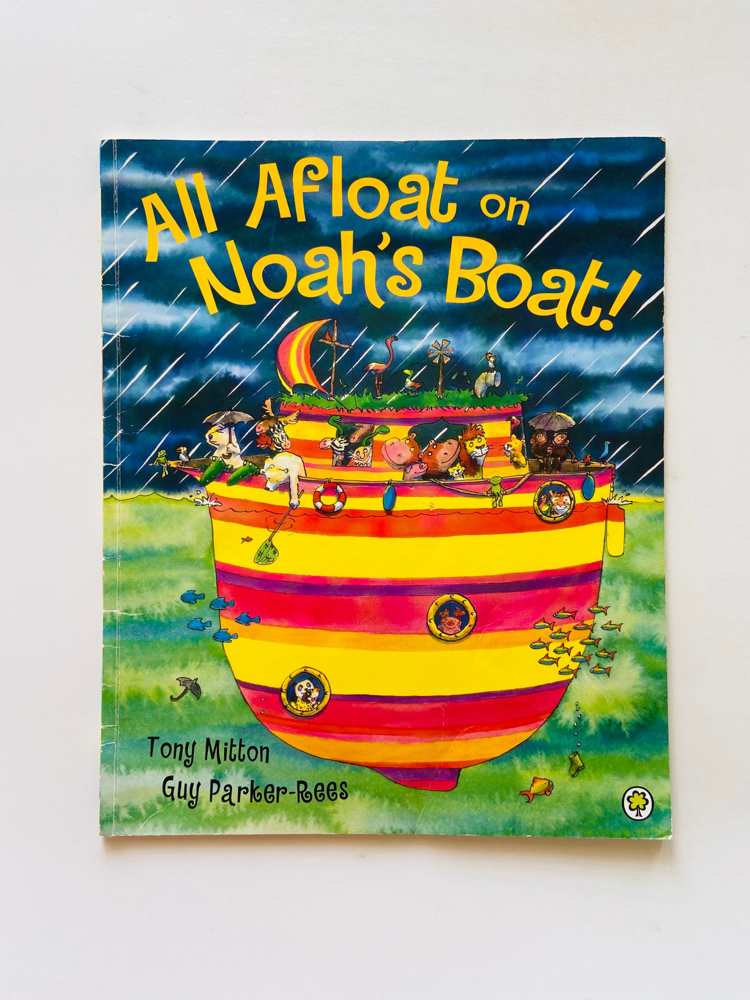 All afloat on noah's boat!