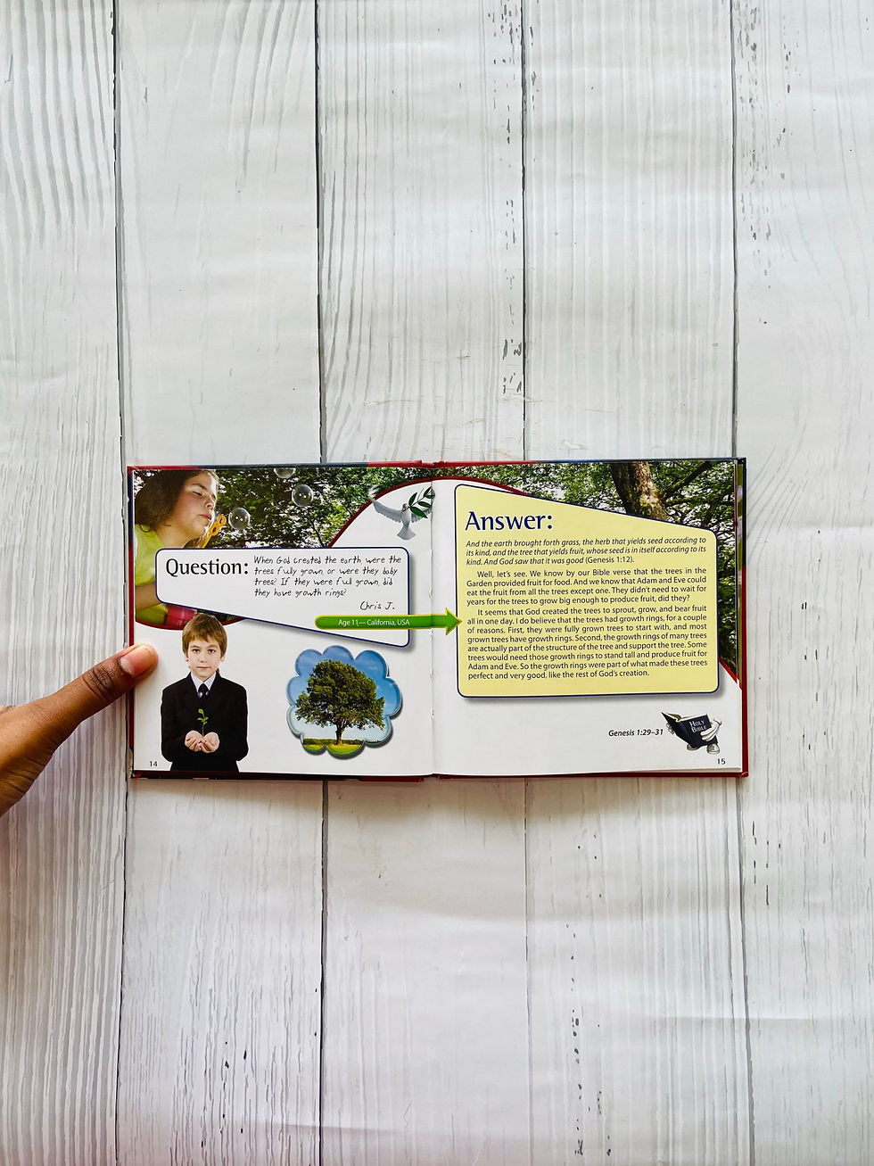 Thumbnail: The answer book for kids - volume 1