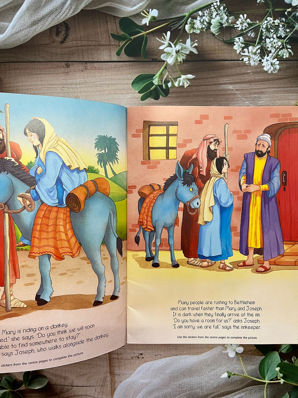 Thumbnail: The FIrst Christmas - Stricker Storybook