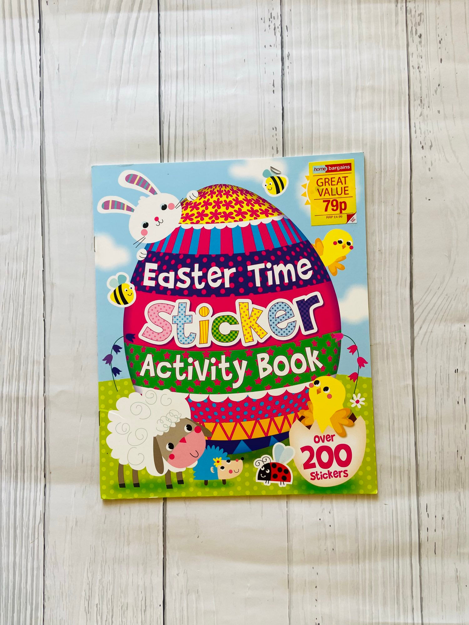 Easter time sticker activity book